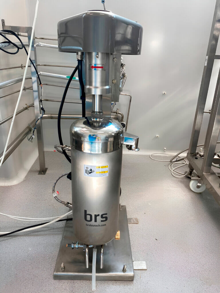 rörformig centrifug för pharma