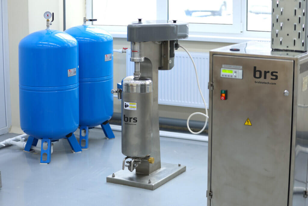Pilot line of fermentors