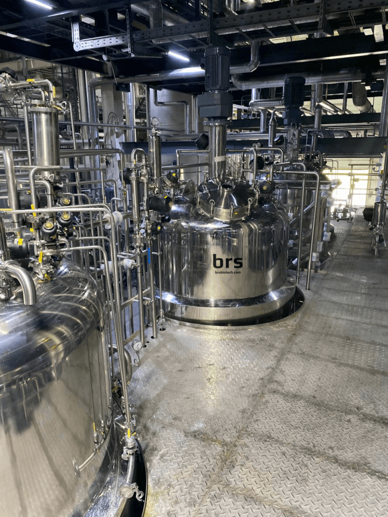 line for microbiological synthesis