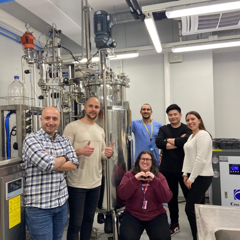 Bioréacteur-300l-1 Bioréacteur de 300 L avec équipements auxiliaires