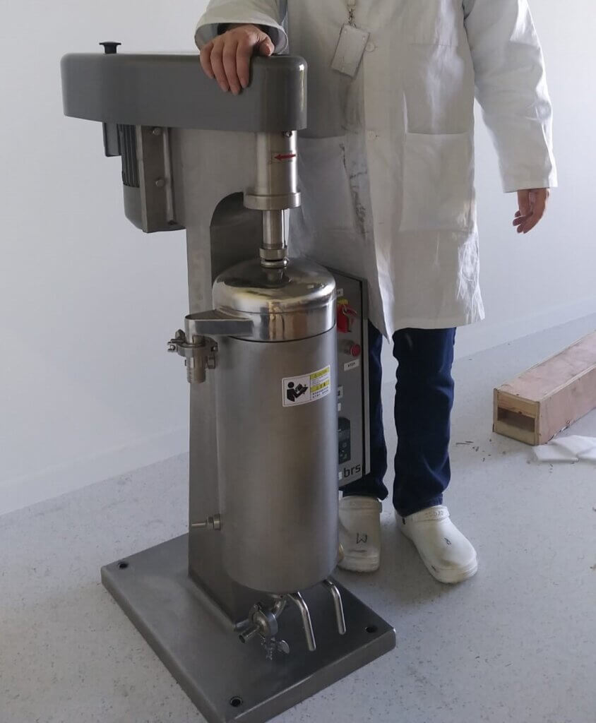 high-speed tubular centrifuge